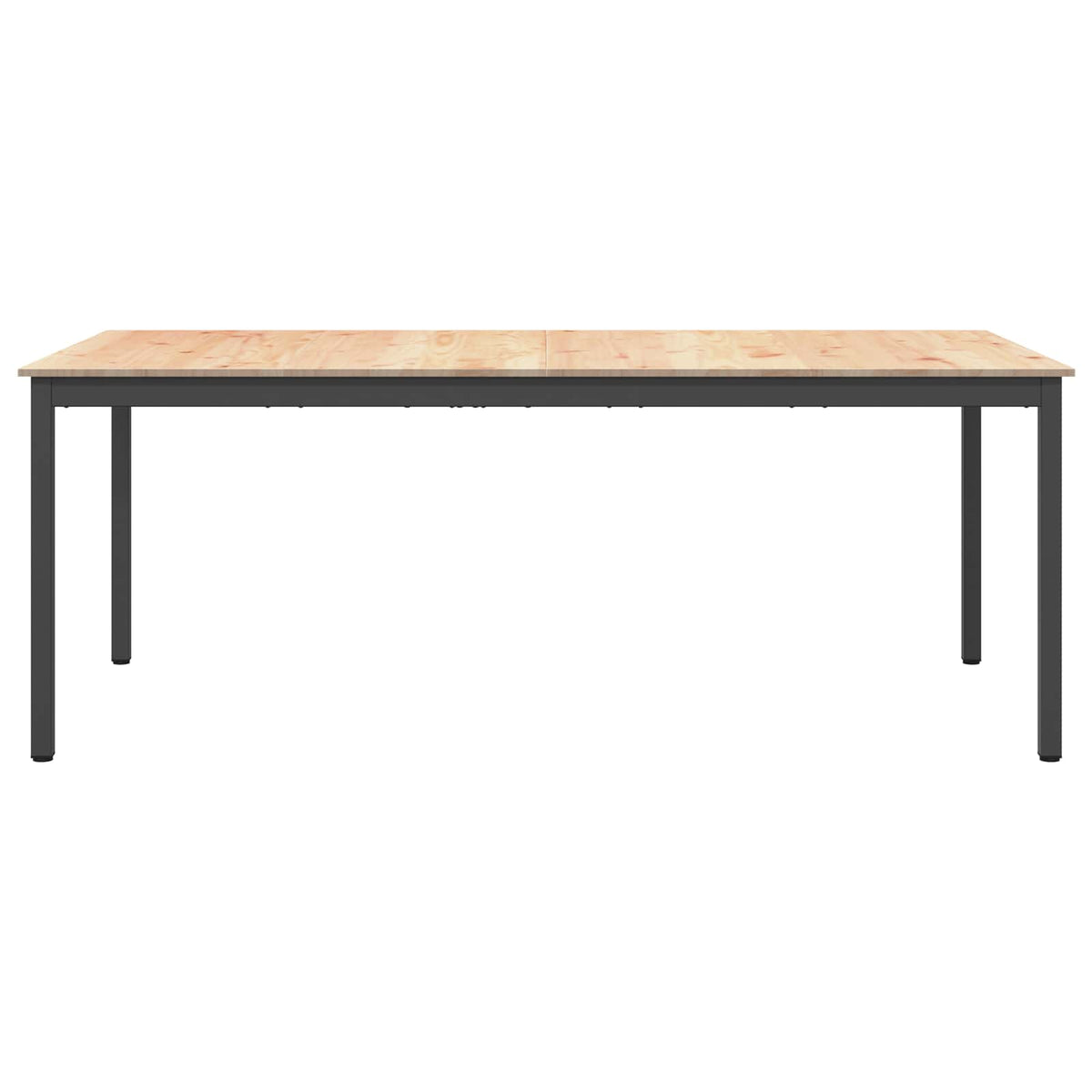 Dining Table Natural 200 x 100 x 75 cm Solid Pine Wood
