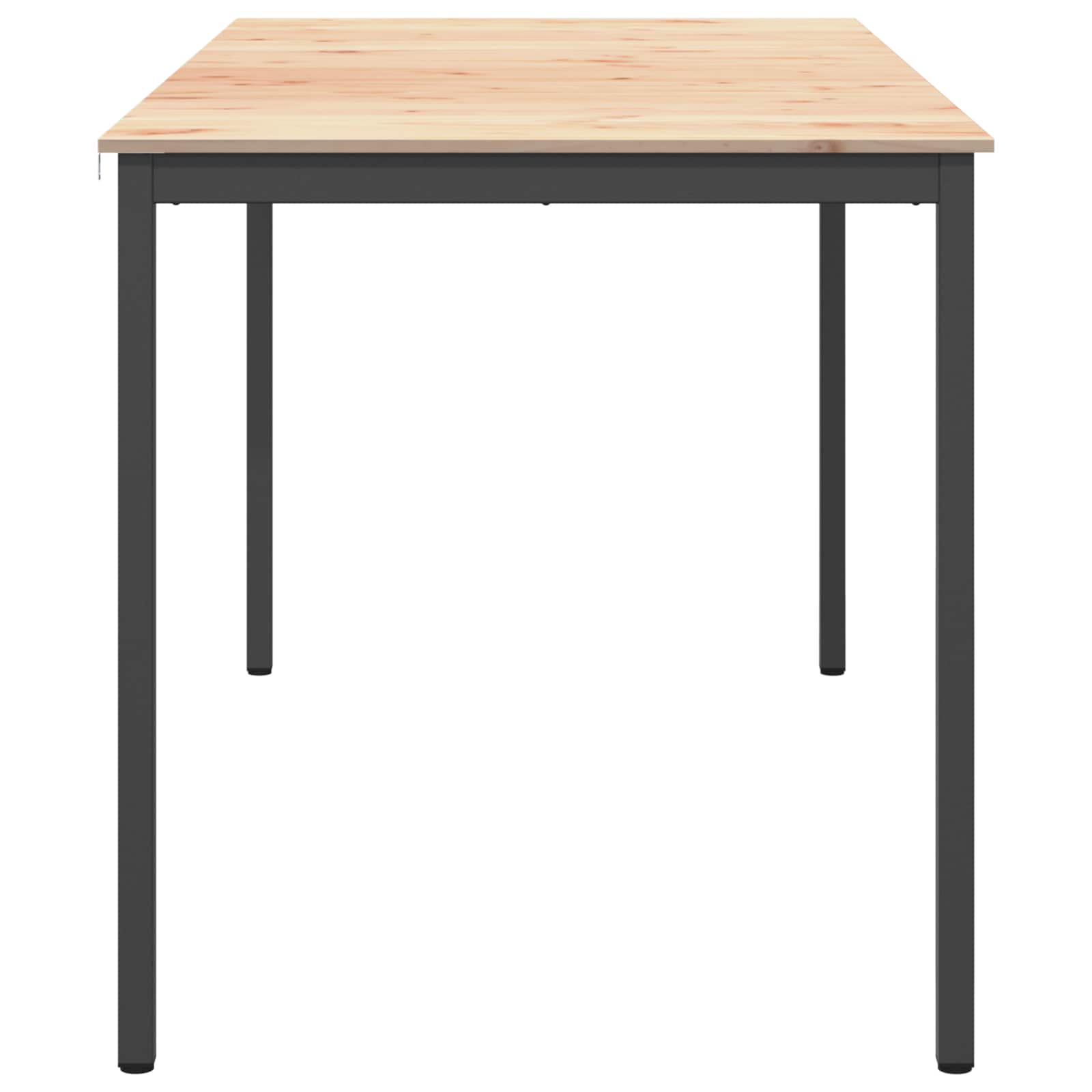 Bar Table Natural 110 x 55 x 105 cm Solid Pine Wood