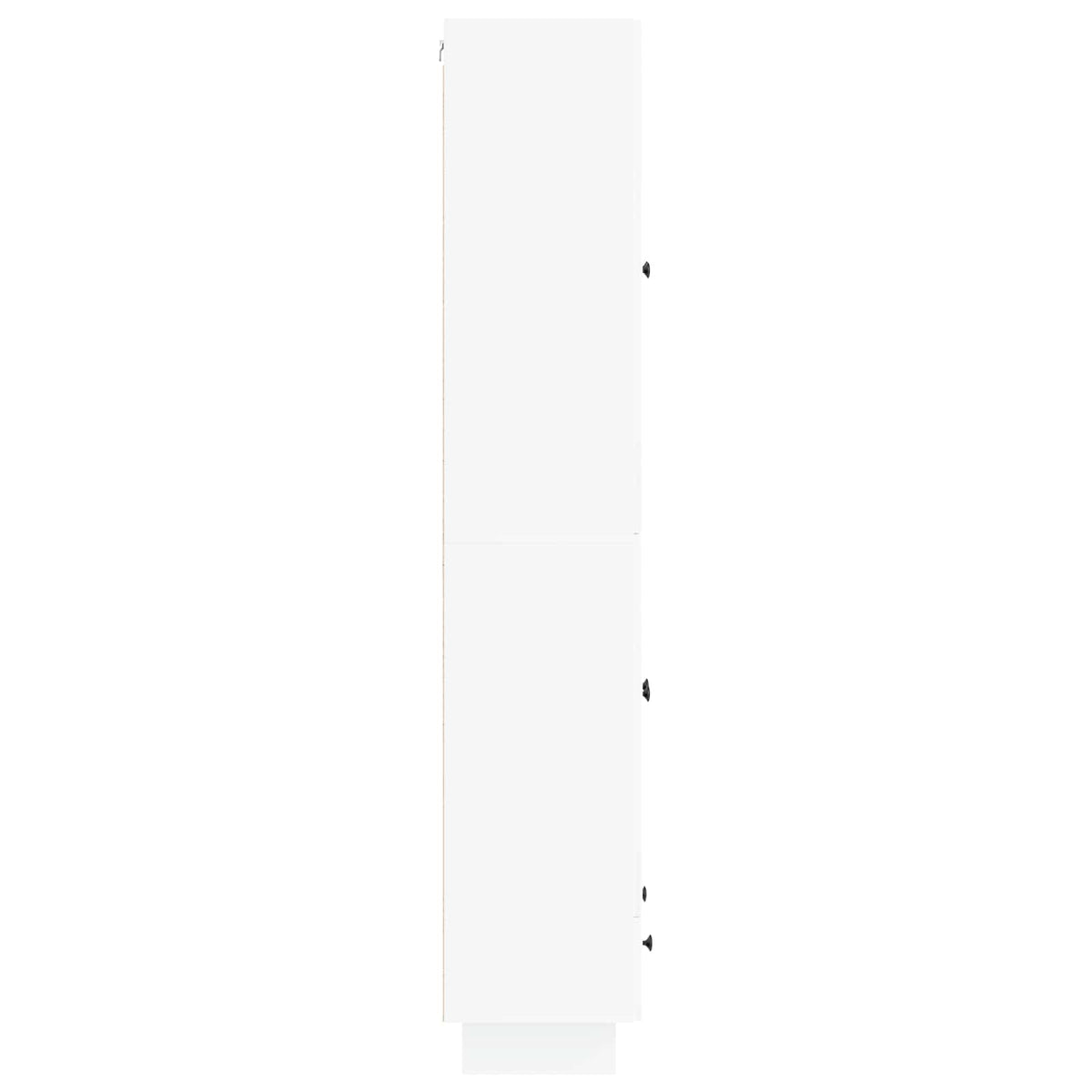 Cabinet Set 2 pcs White 66 x 34.5 x 95 cm Engineered Wood
