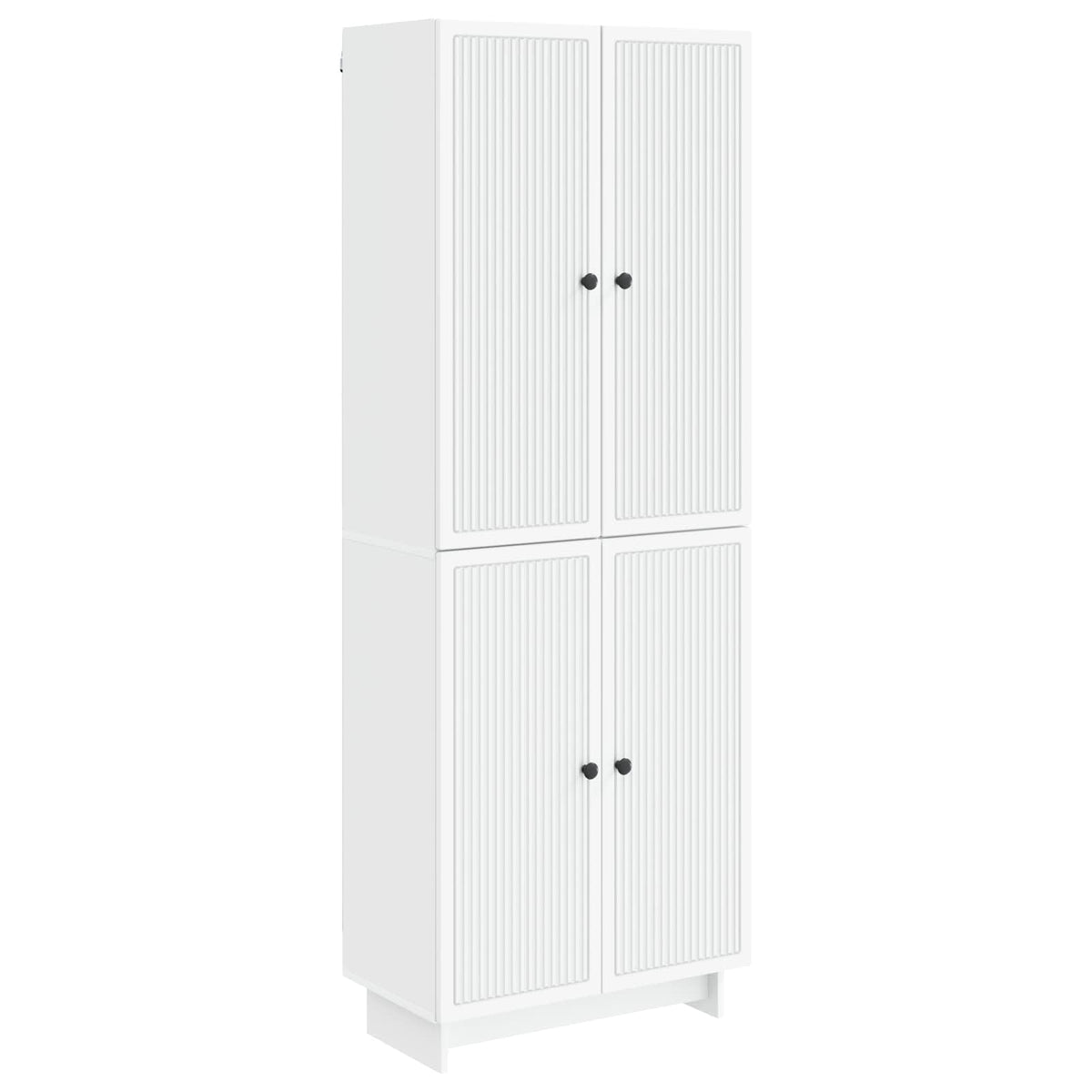 Cabinet Set 2 pcs White 66 x 34.5 x 90 cm Engineered Wood