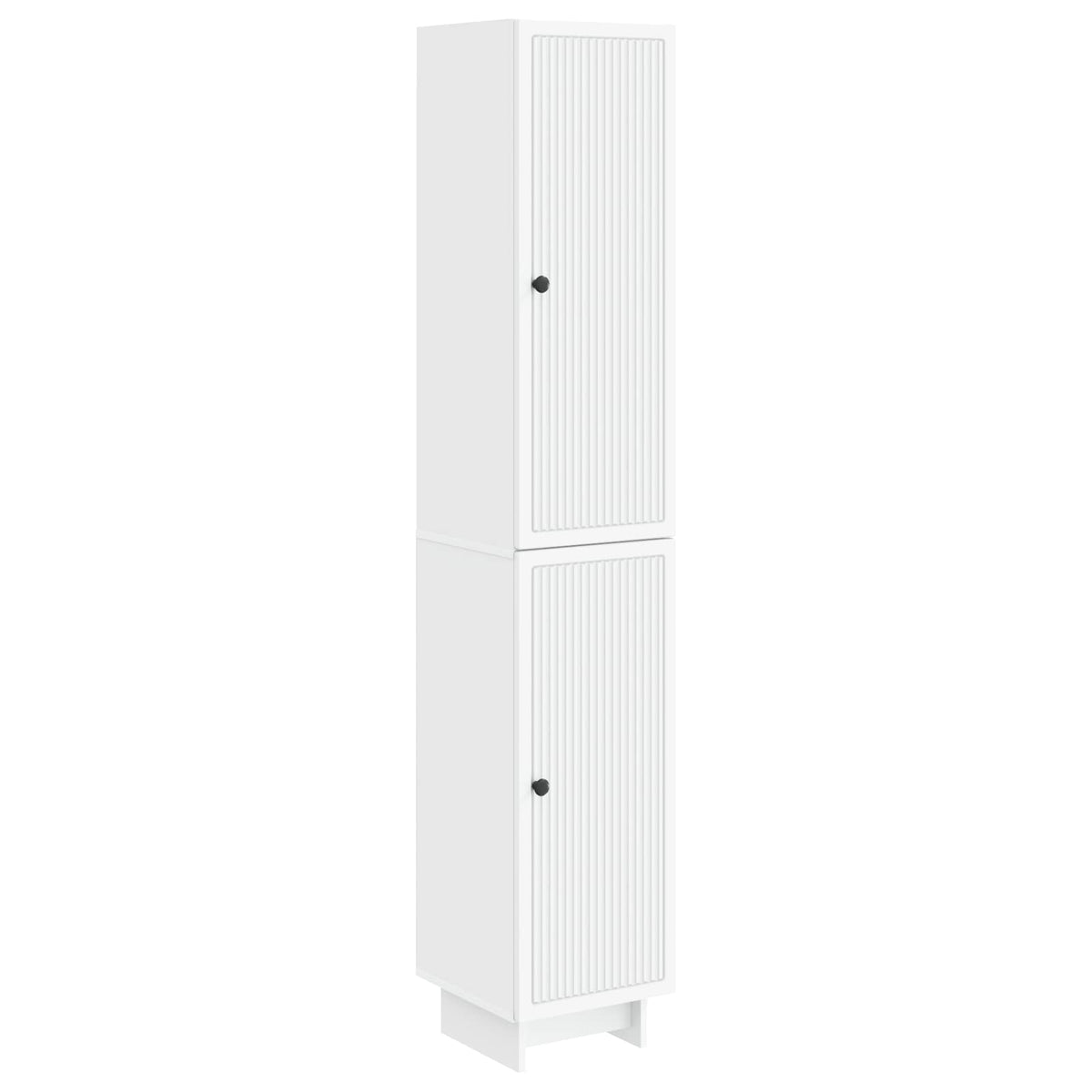 Cabinet Set 2 pcs White 34.5 x 33 x 90 cm Engineered Wood