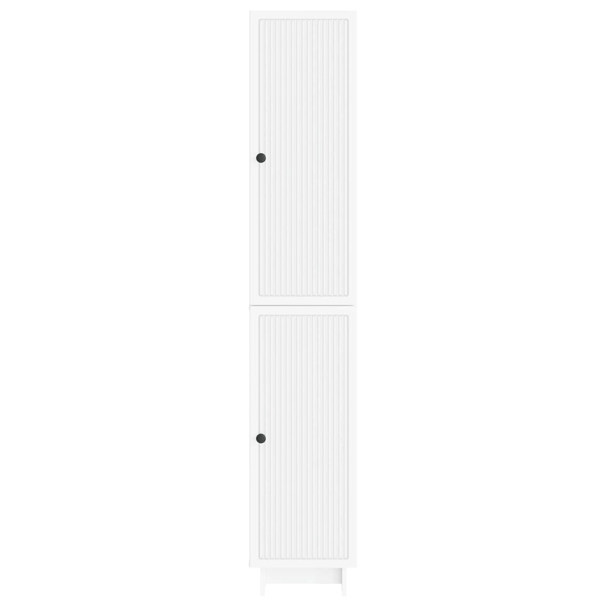 Cabinet Set 2 pcs White 34.5 x 33 x 90 cm Engineered Wood