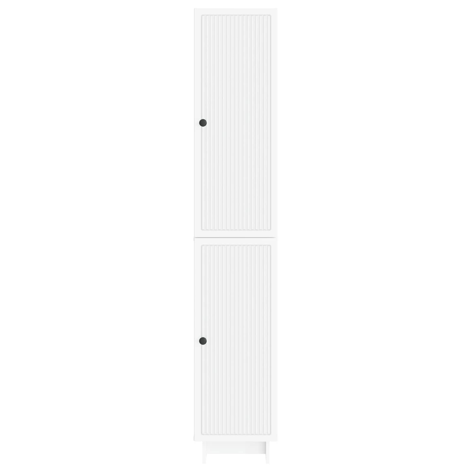 Cabinet Set 2 pcs White 34.5 x 33 x 90 cm Engineered Wood