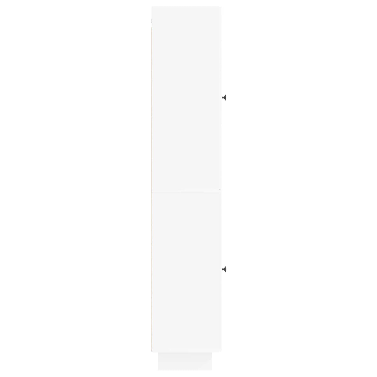 Cabinet Set 2 pcs White 34.5 x 33 x 90 cm Engineered Wood