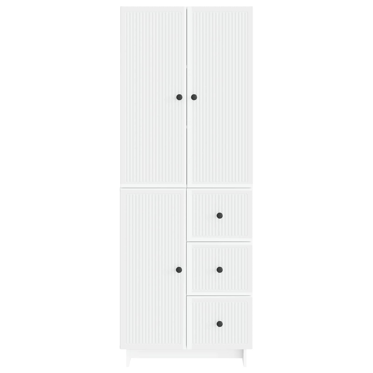 Cabinet Set 2 pcs 66 x 34.5 x 90 cm Engineered Wood