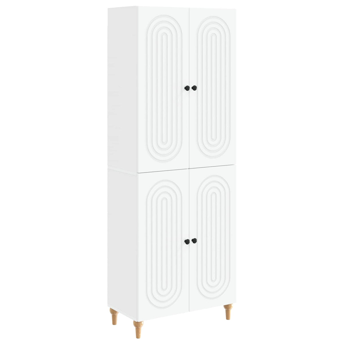 Cabinet Set 2 pcs 66 x 34.5 x 90 cm Engineered Wood