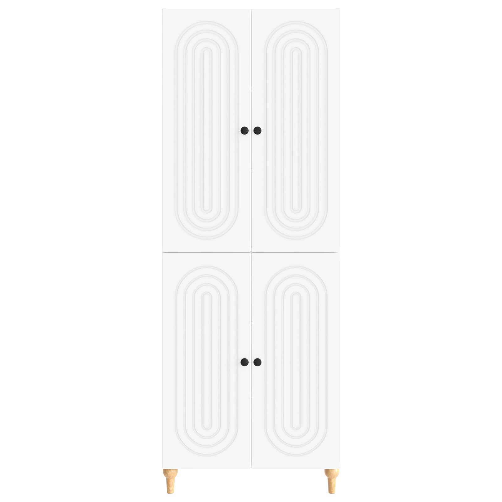 Cabinet Set 2 pcs 66 x 34.5 x 90 cm Engineered Wood