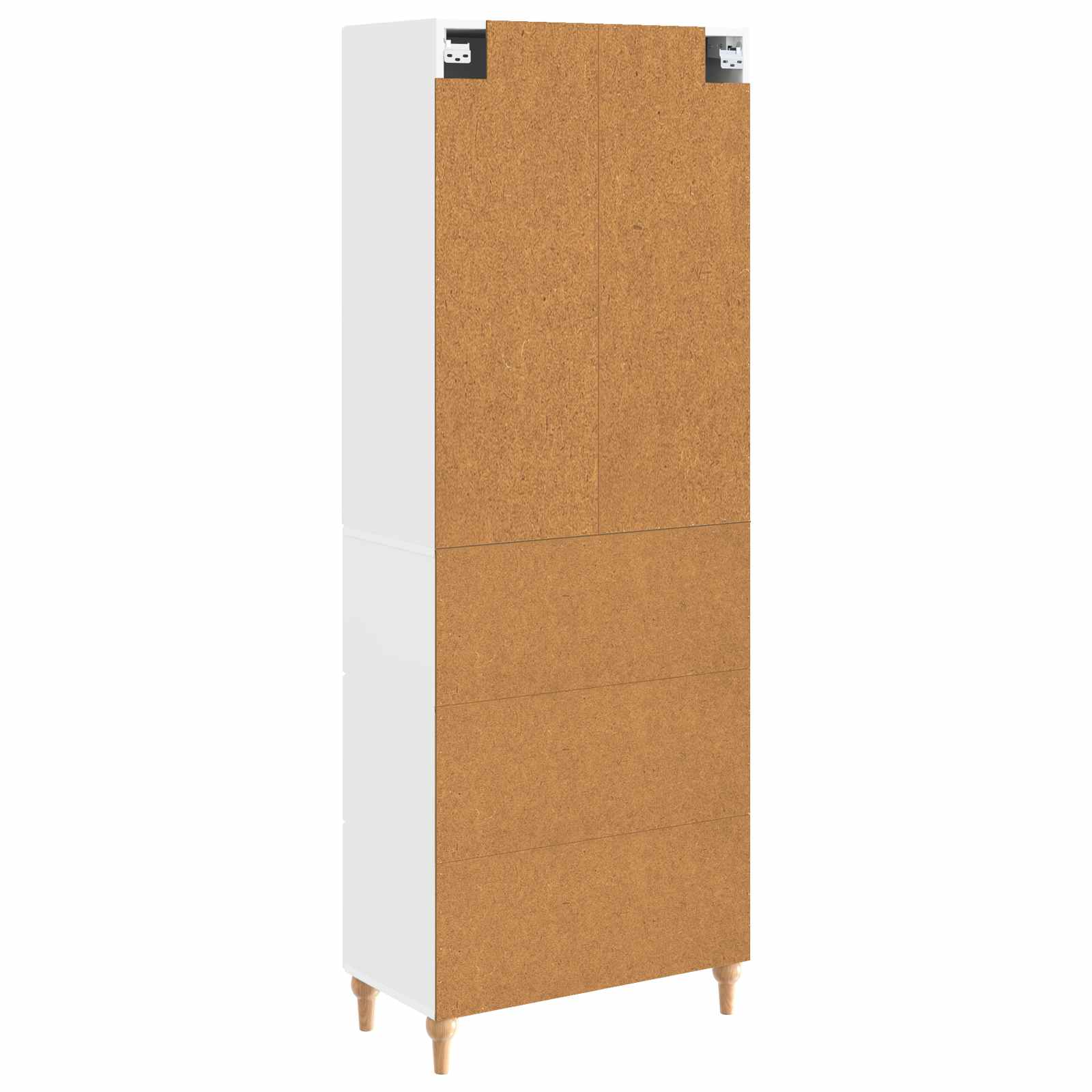 Cabinet Set 2 pcs 66 x 34.5 x 90 cm Engineered Wood