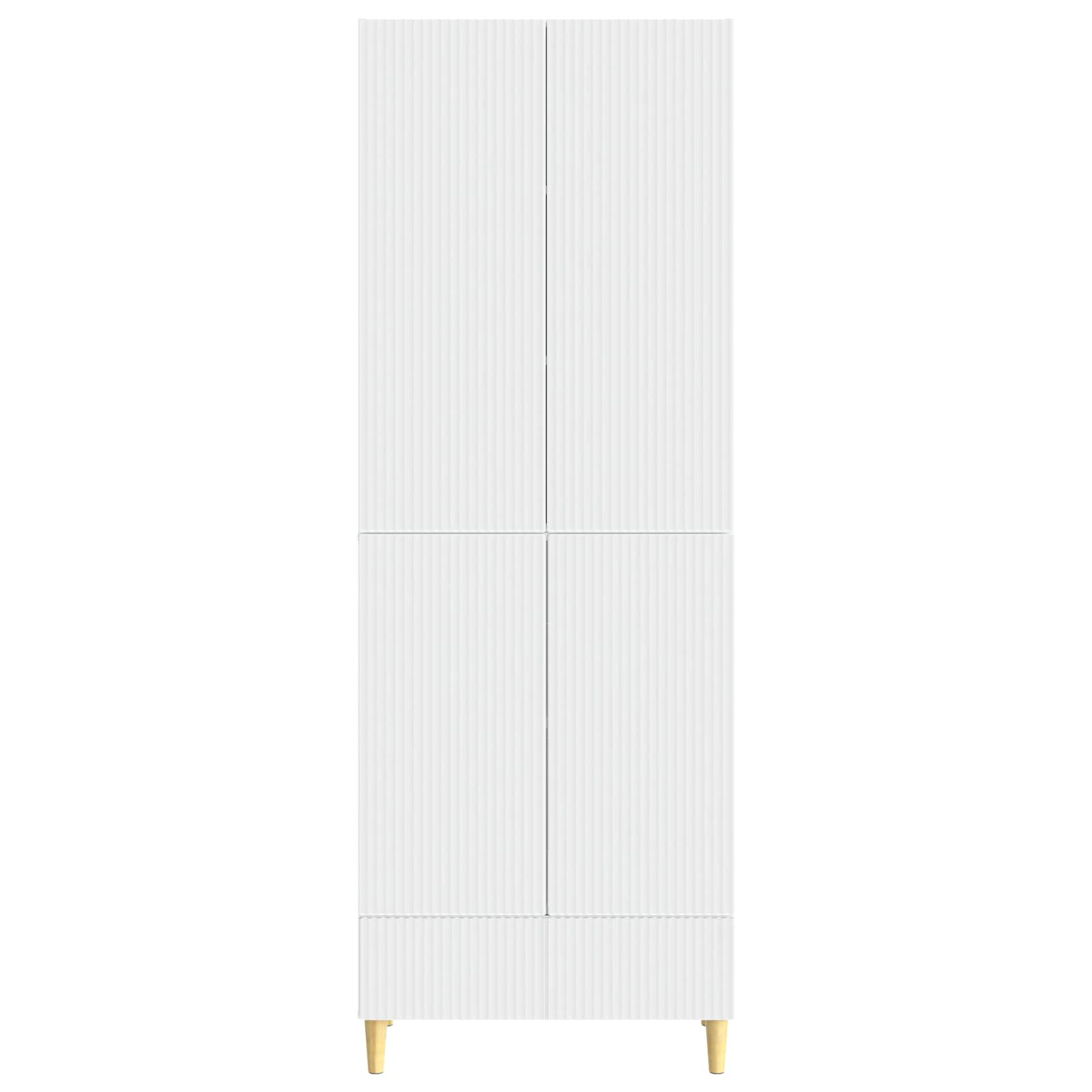 Cabinet Set 2 pcs 66 x 34.5 x 95 cm Engineered Wood