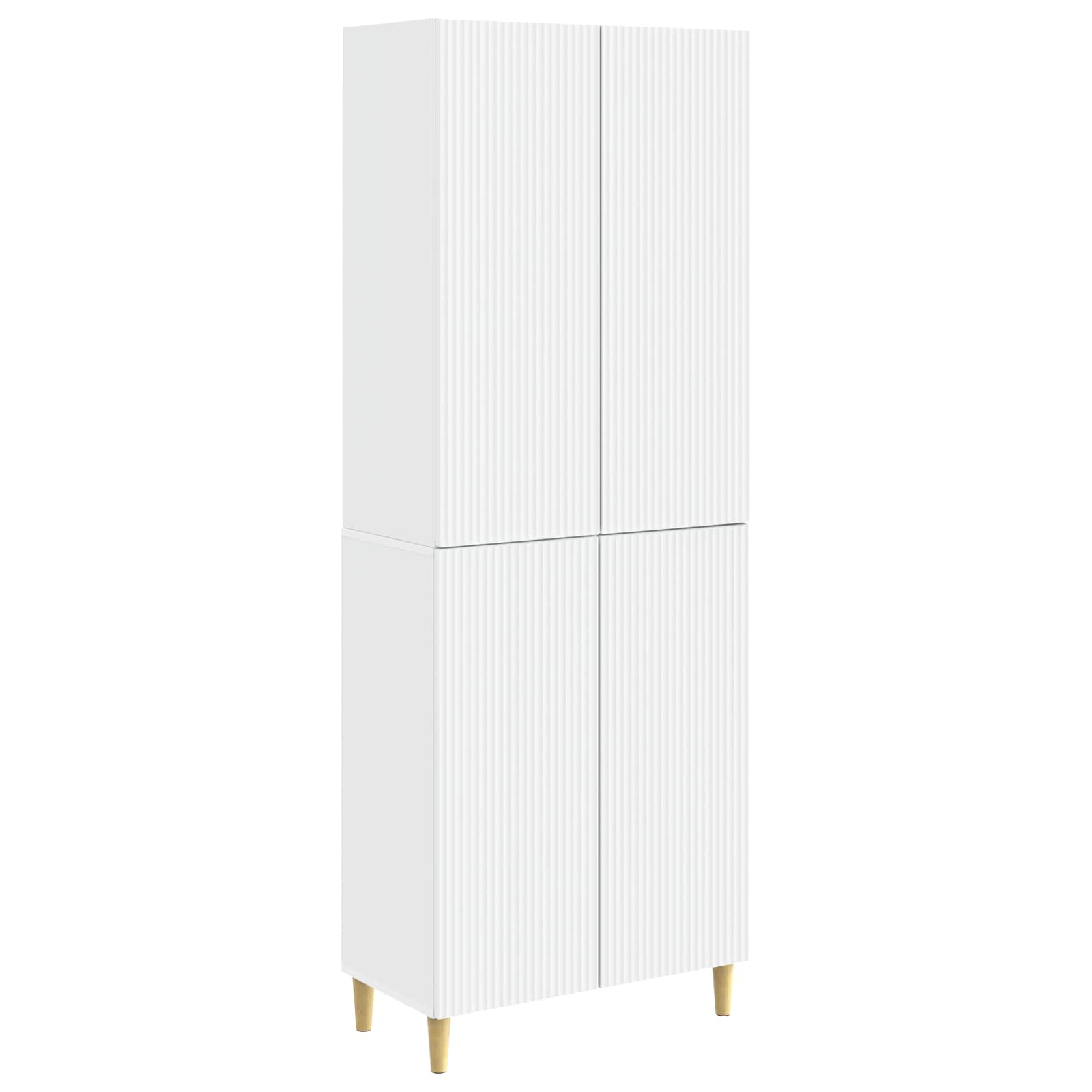 Cabinet Set 2 pcs 66 x 34.5 x 90 cm Engineered Wood
