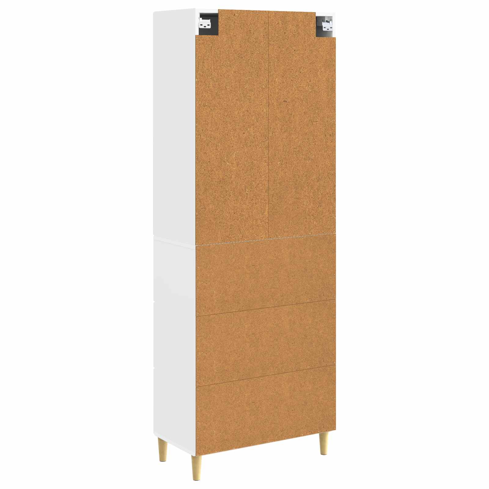 Cabinet Set 2 pcs 66 x 34.5 x 90 cm Engineered Wood