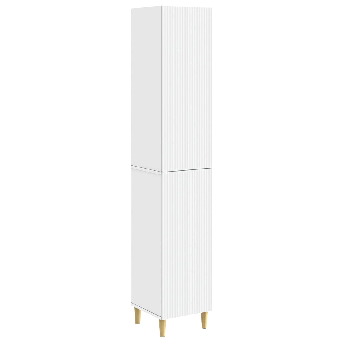 Cabinet Set 2 pcs White 33 x 34.5 x 90 cm Engineered Wood