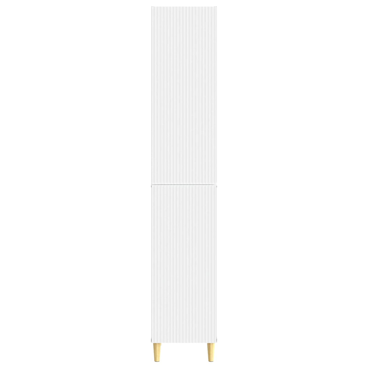 Cabinet Set 2 pcs White 33 x 34.5 x 90 cm Engineered Wood