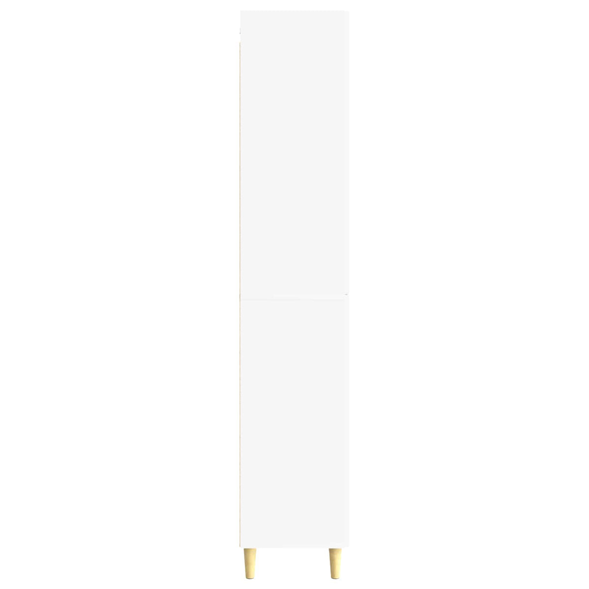 Cabinet Set 2 pcs White 33 x 34.5 x 90 cm Engineered Wood