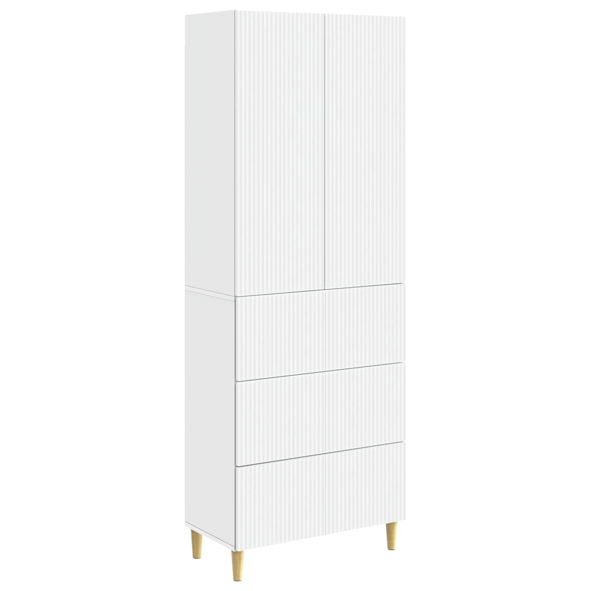 Cabinet Set 2 pcs 66 x 34.5 x 90 cm Engineered Wood