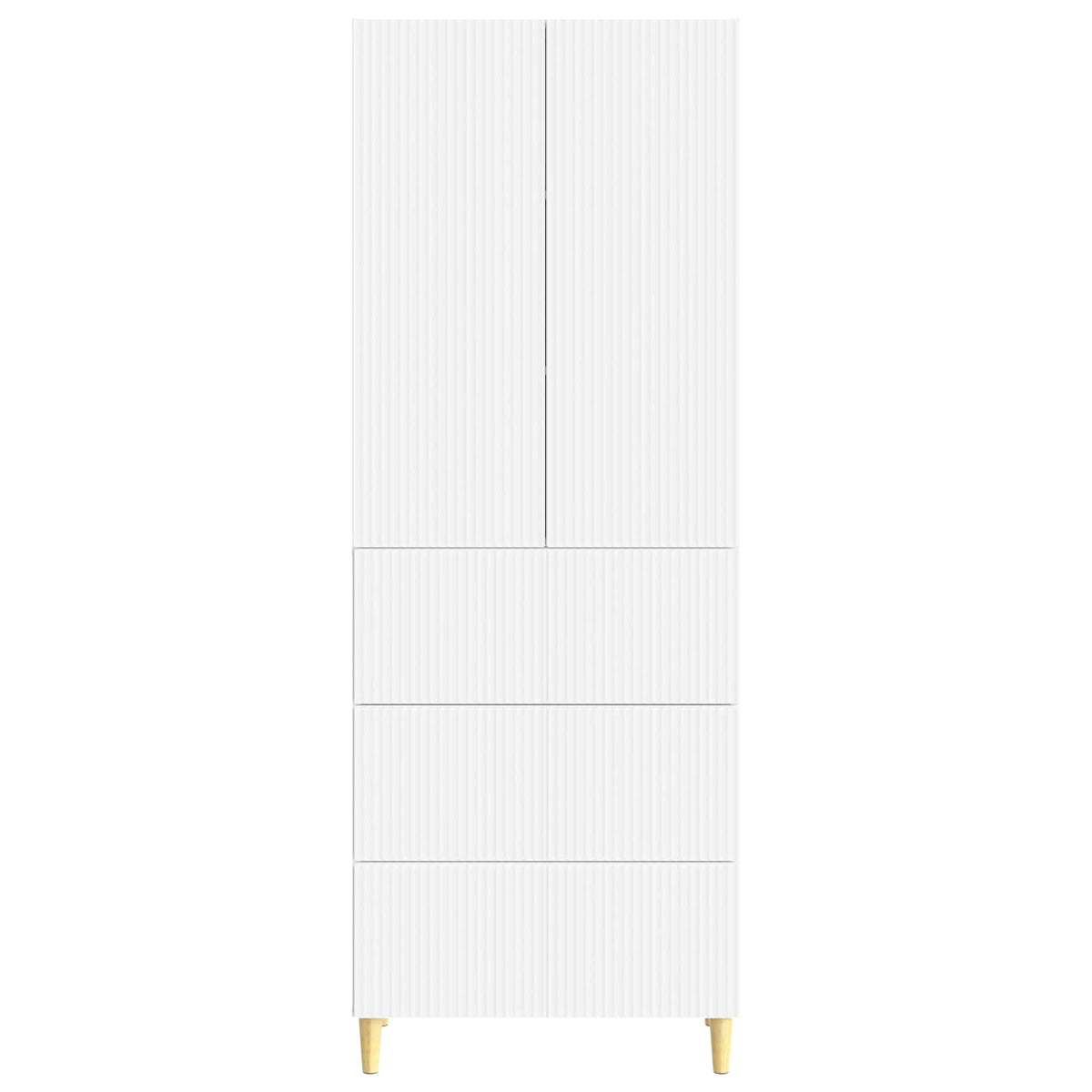 Cabinet Set 2 pcs 66 x 34.5 x 90 cm Engineered Wood