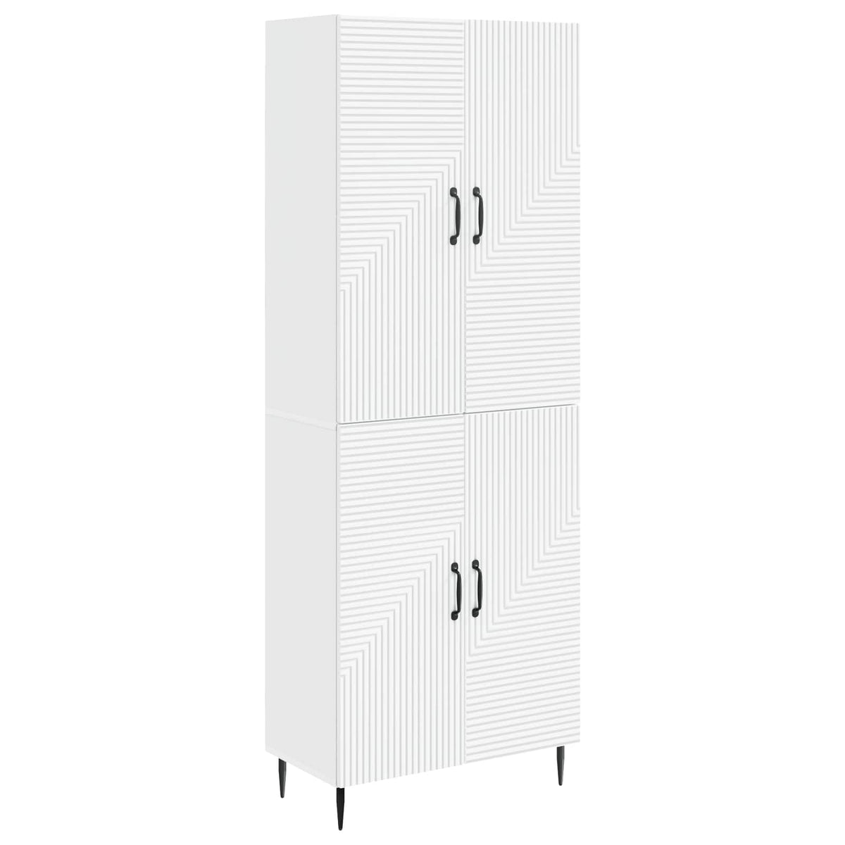 Cabinet Set 2 pcs 66 x 34.5 x 89.5 cm Engineered Wood
