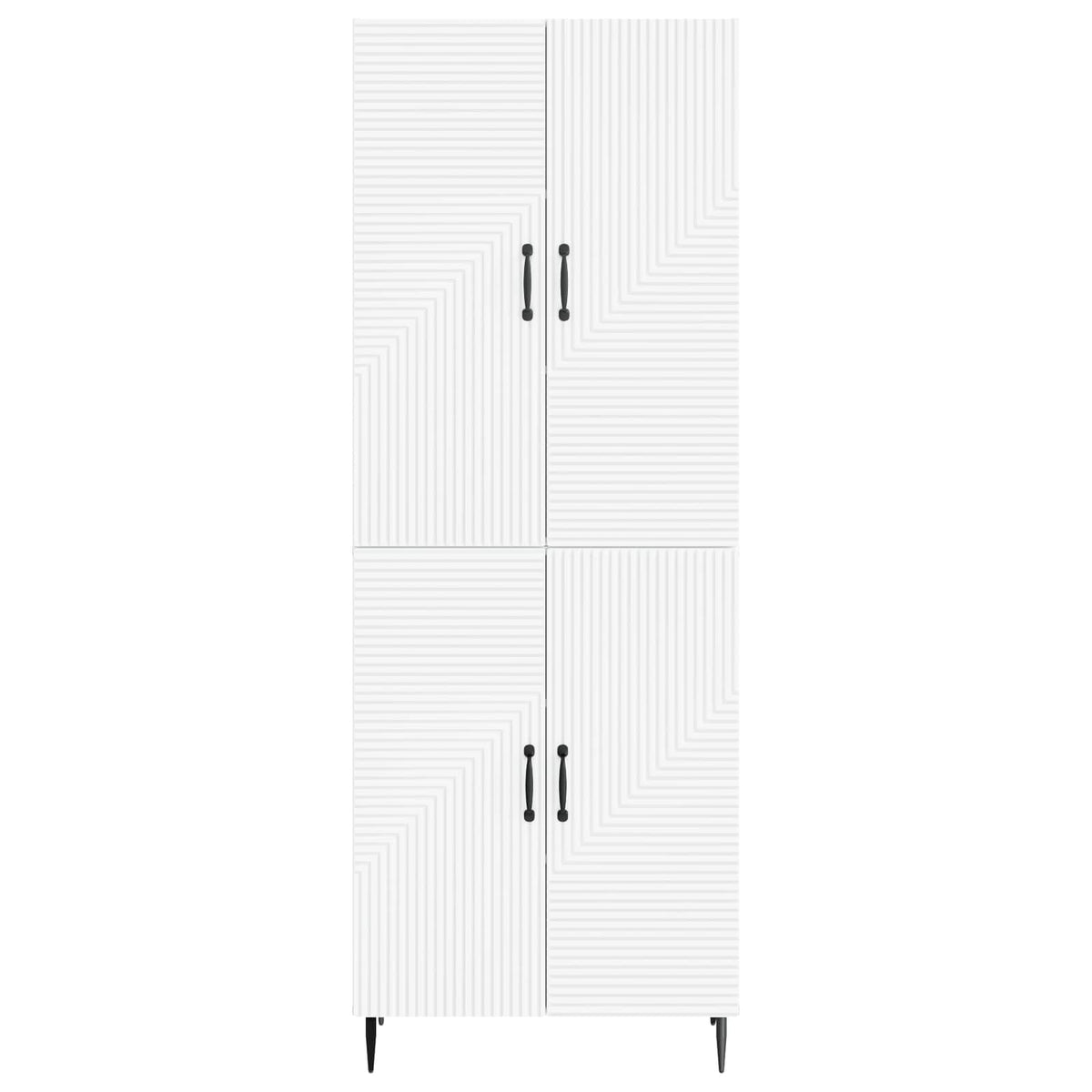 Cabinet Set 2 pcs 66 x 34.5 x 89.5 cm Engineered Wood