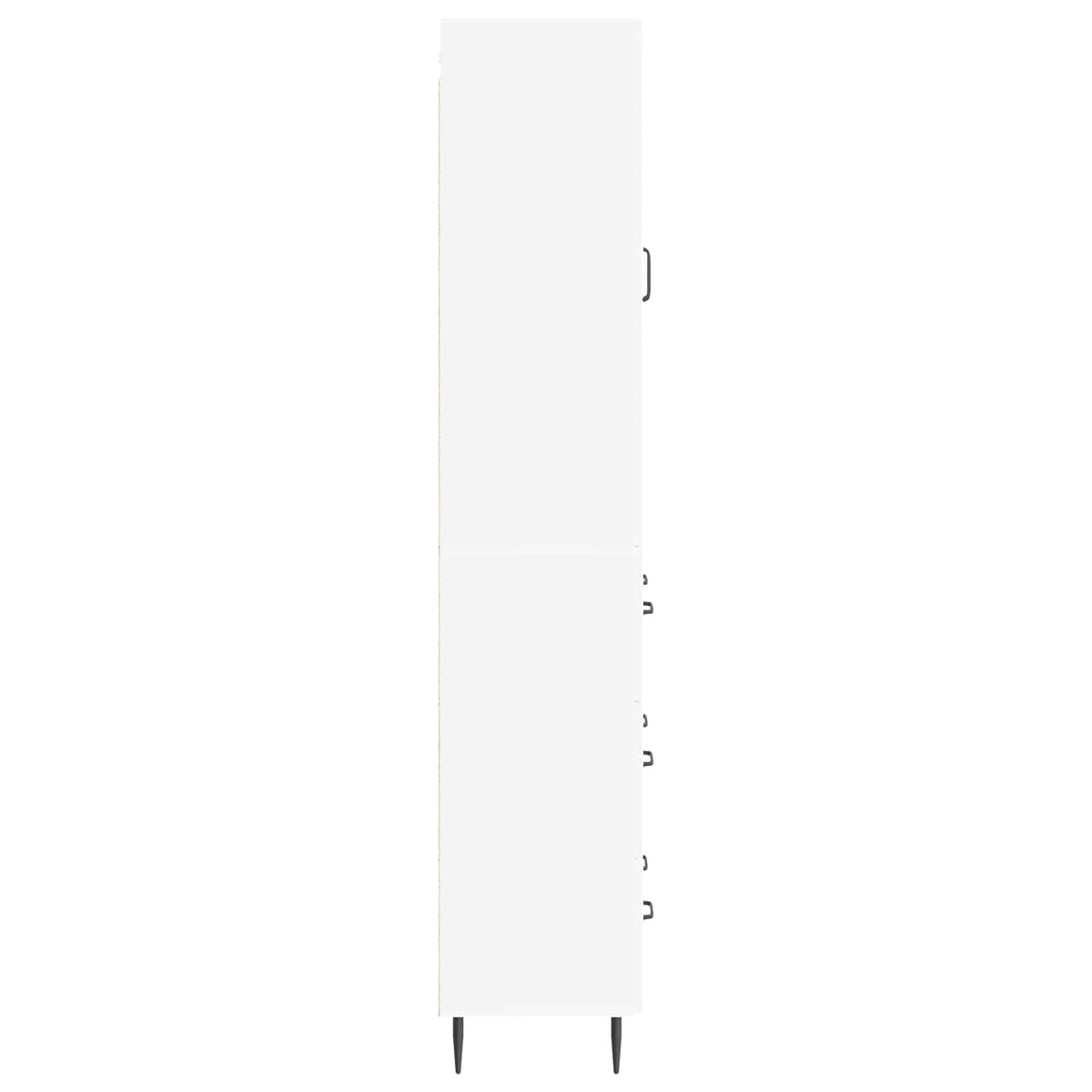 Cabinet Set 2 pcs White 66 x 34.5 x 90 cm Engineered Wood