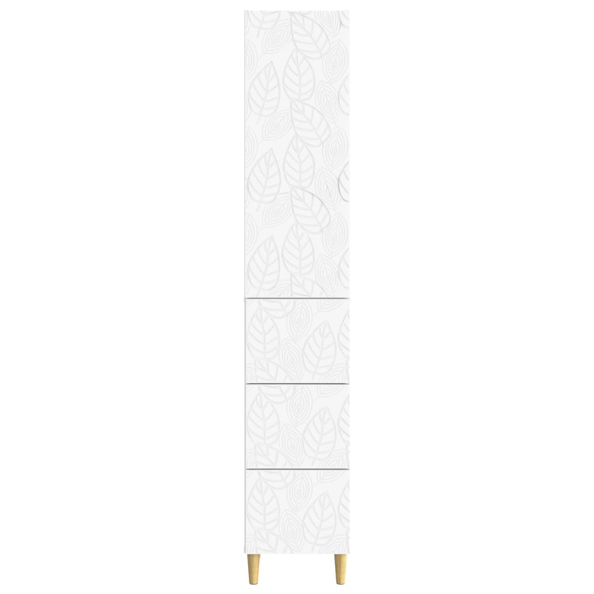 Cabinet Set 2 pcs White 33 x 34.5 x 90 cm Engineered Wood