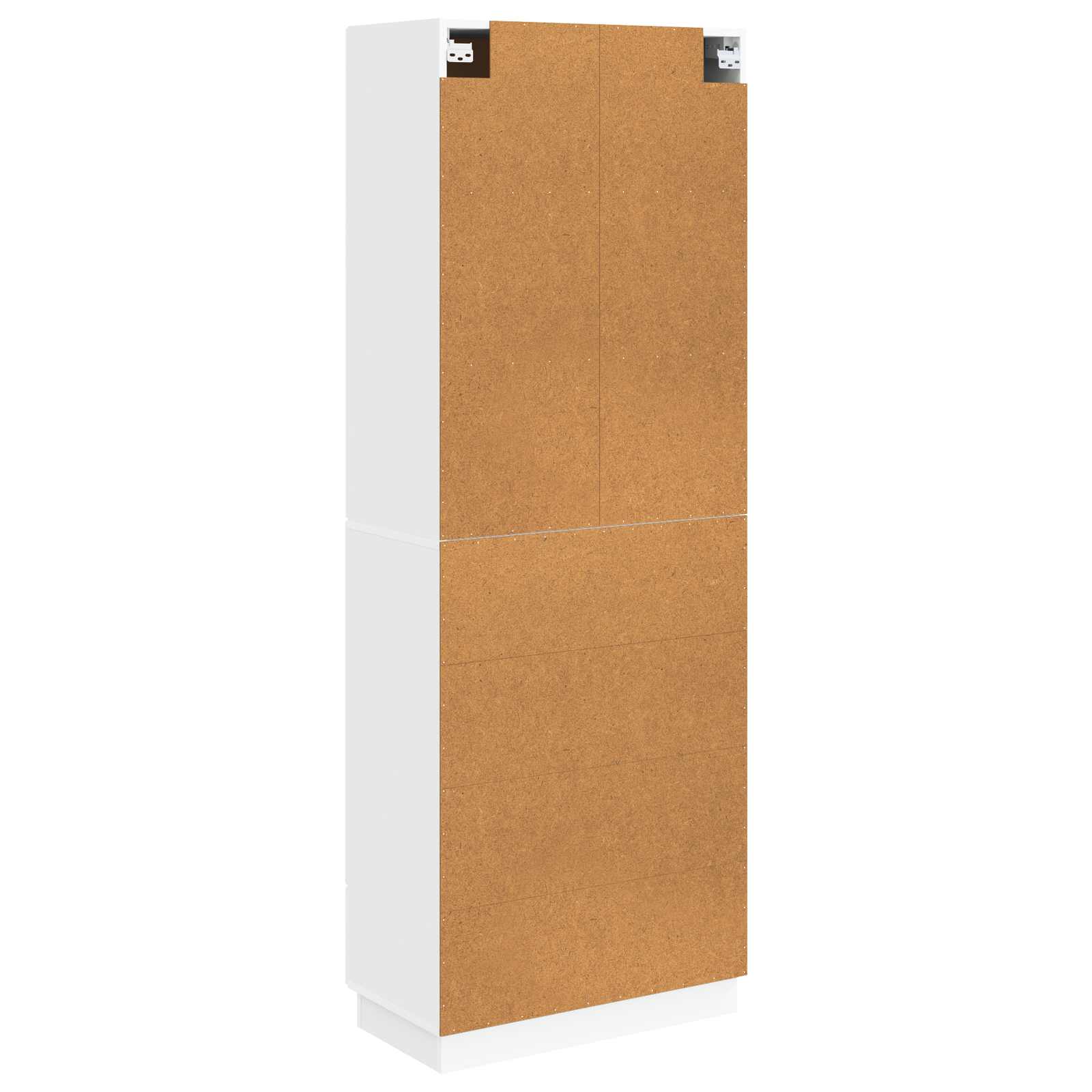 Cabinet Set 2 pcs White 66 x 34.5 x 87 cm Engineered Wood
