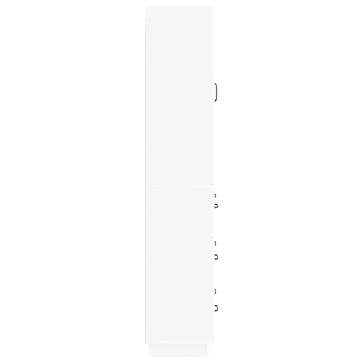 Cabinet Set 2 pcs White 66 x 34.5 x 87 cm Engineered Wood