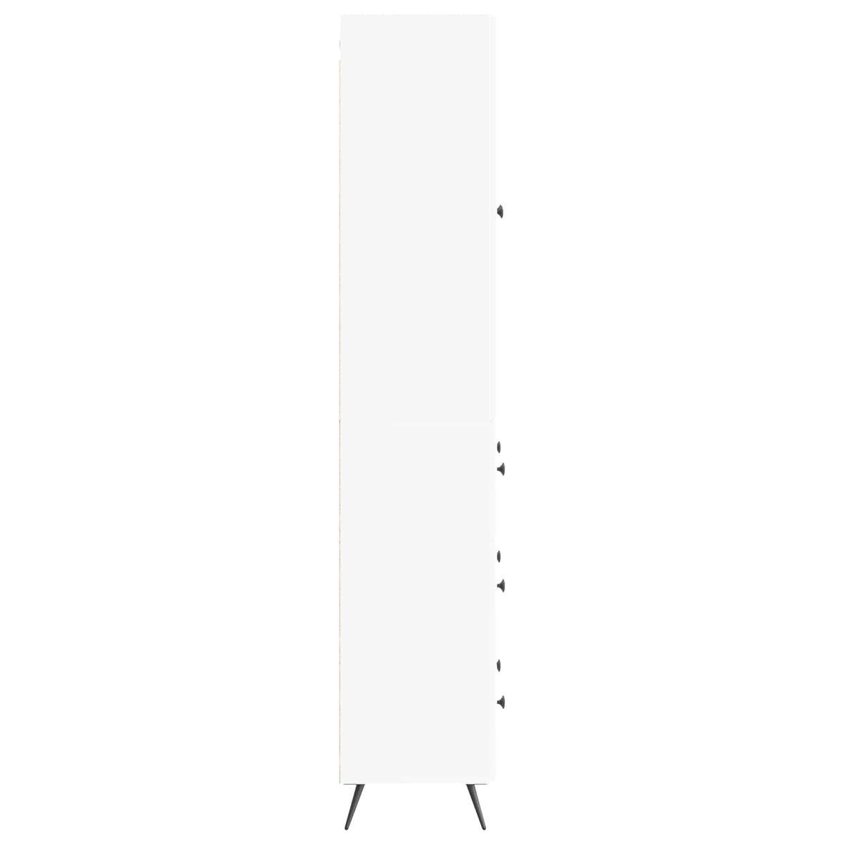 Cabinet Set 2 pcs White 66 x 34.5 x 90 cm Engineered Wood