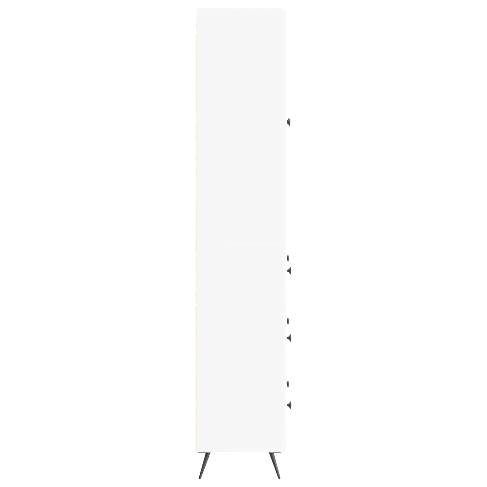 Cabinet Set 2 pcs White 66 x 34.5 x 90 cm Engineered Wood
