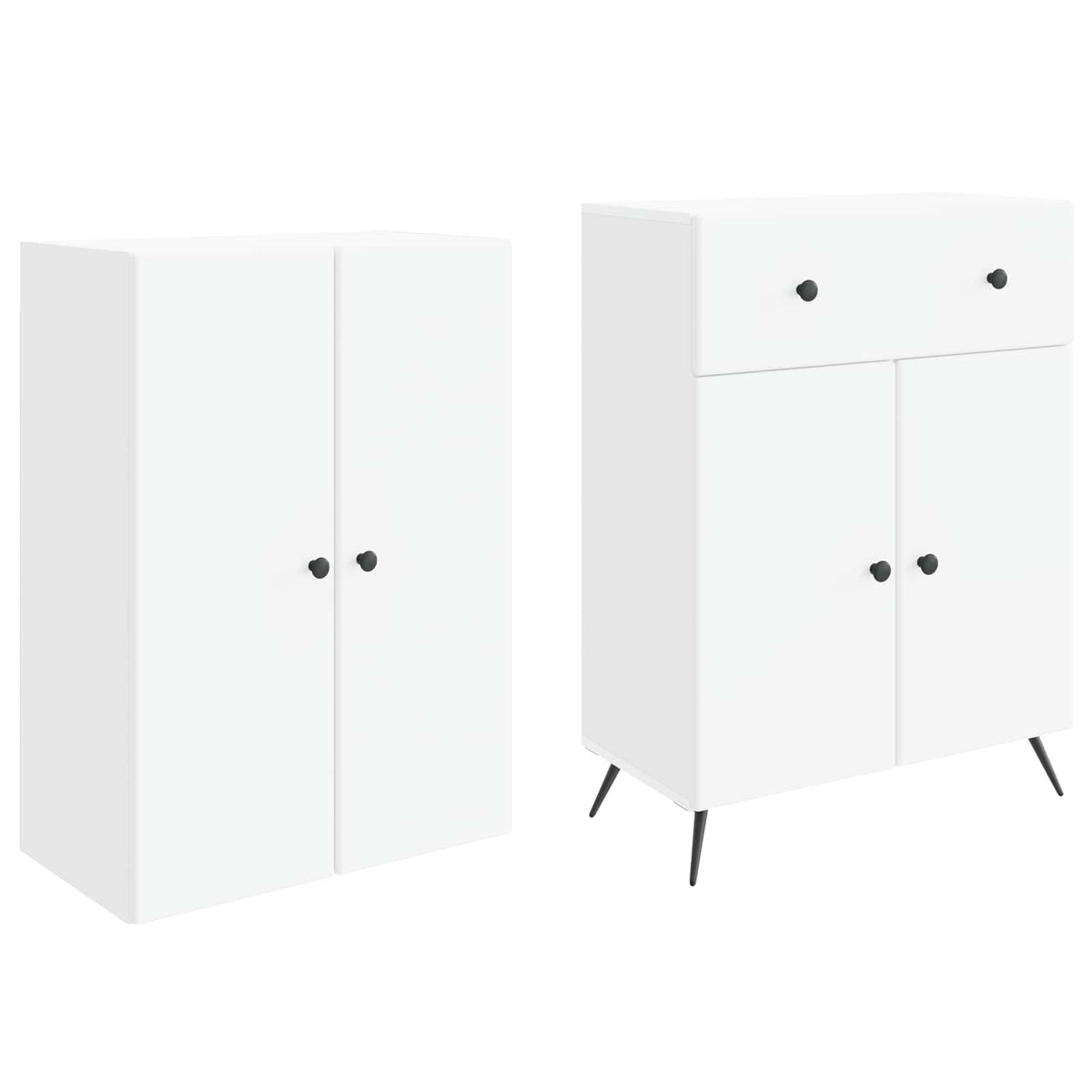 2 pcs White