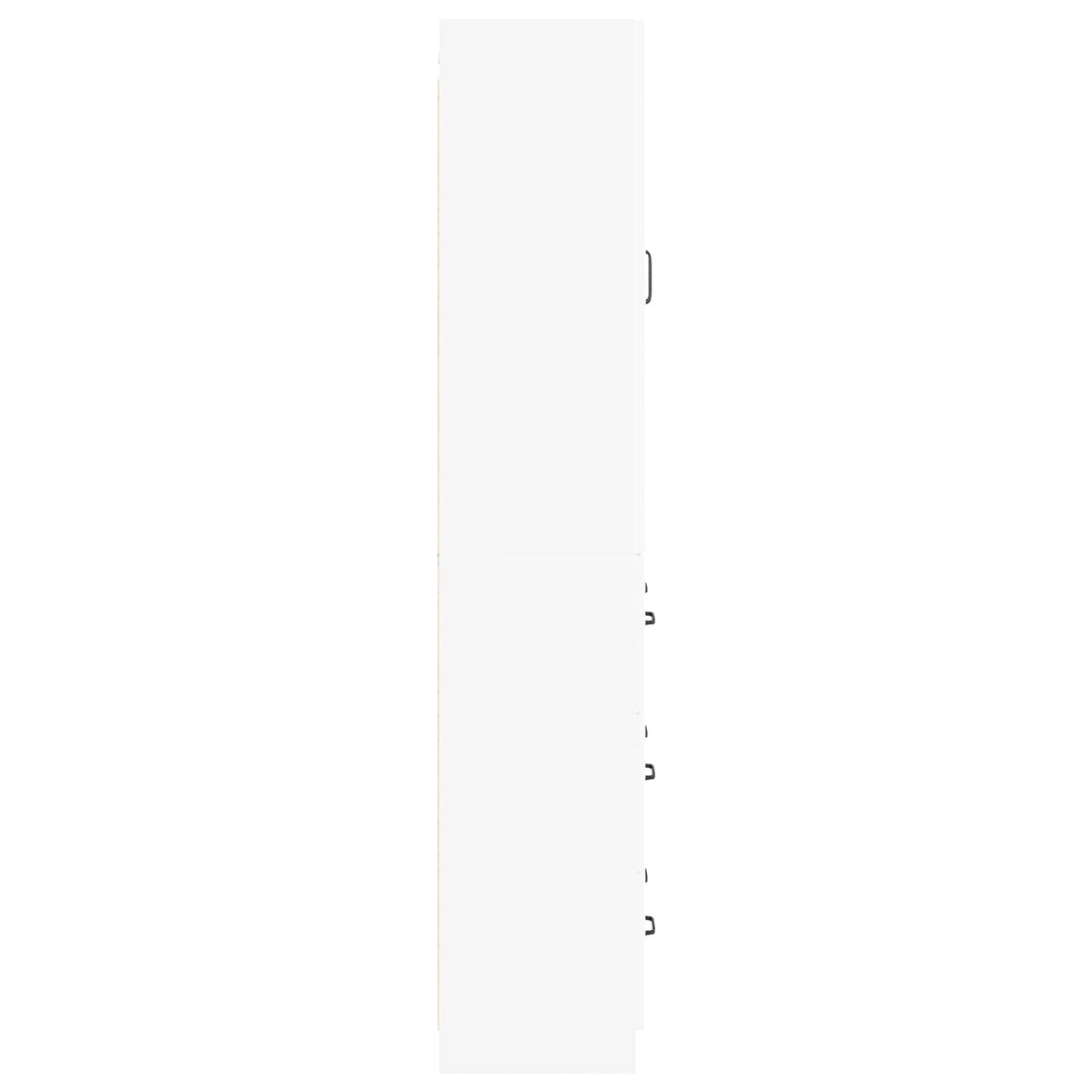 Cabinet Set 2 pcs White 66 x 34.5 x 87 cm Engineered Wood