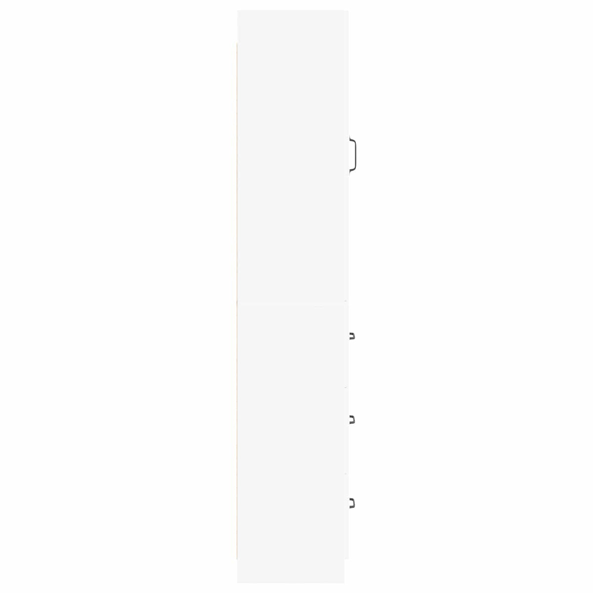 Cabinet Set 2 pcs White 33 x 34.5 x 87 cm Engineered Wood