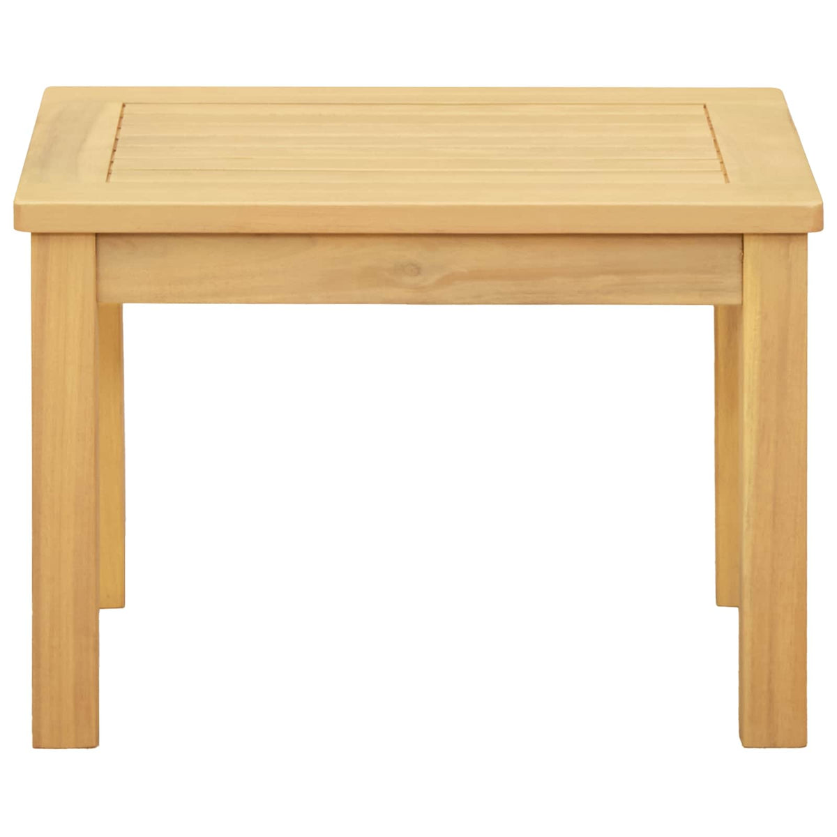 Coffee Table Light acacia 50 x 35 x 36 cm Solid Acacia Wood