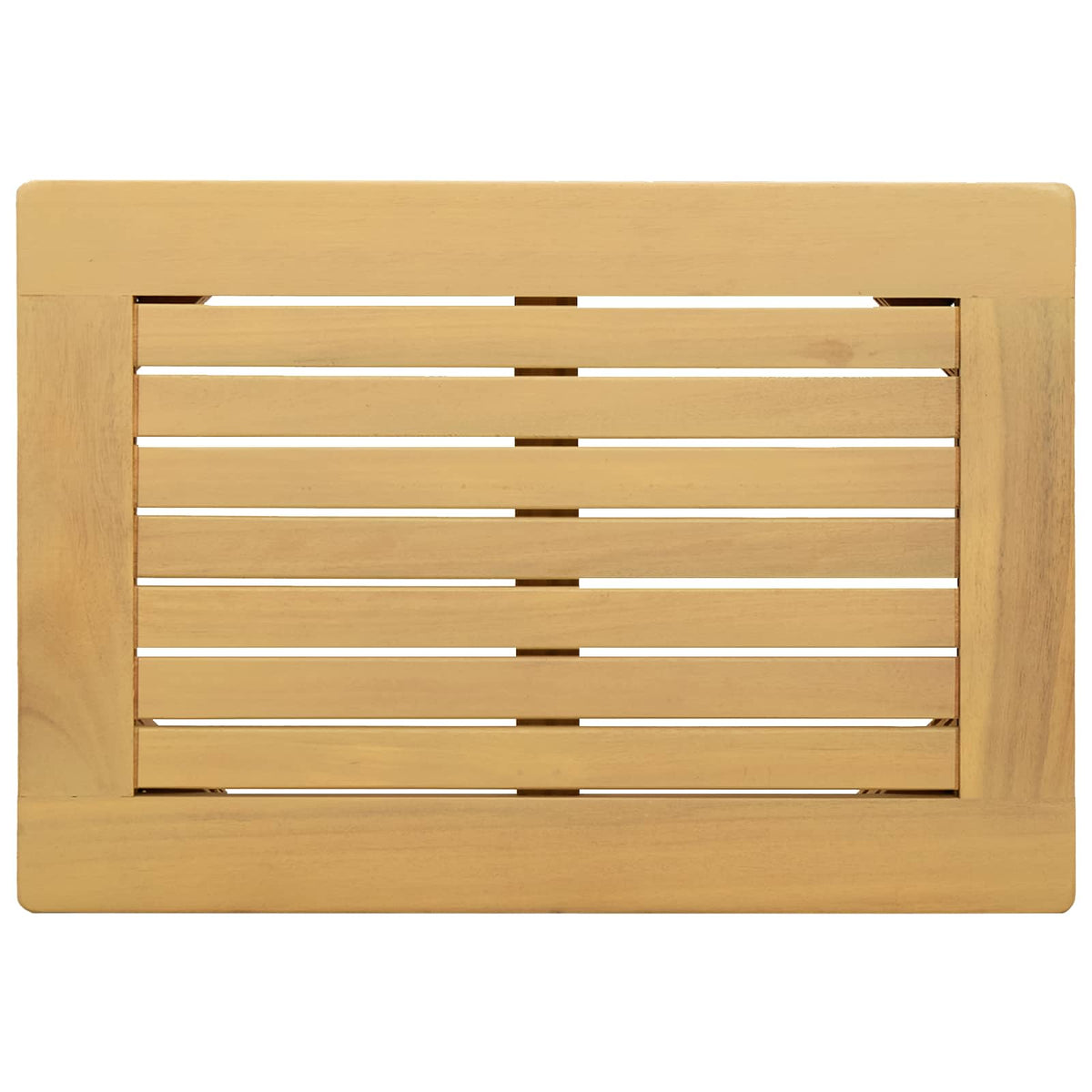 Coffee Table Light acacia 50 x 35 x 36 cm Solid Acacia Wood