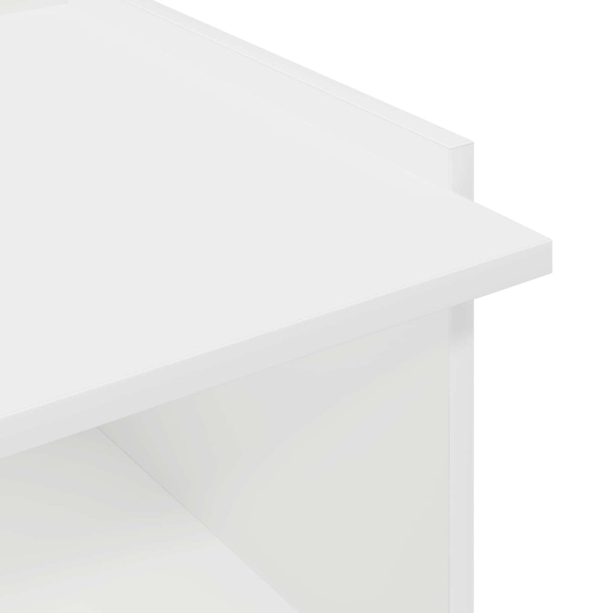 Coffee Table White 90 x 50 x 33 cm Engineered Wood