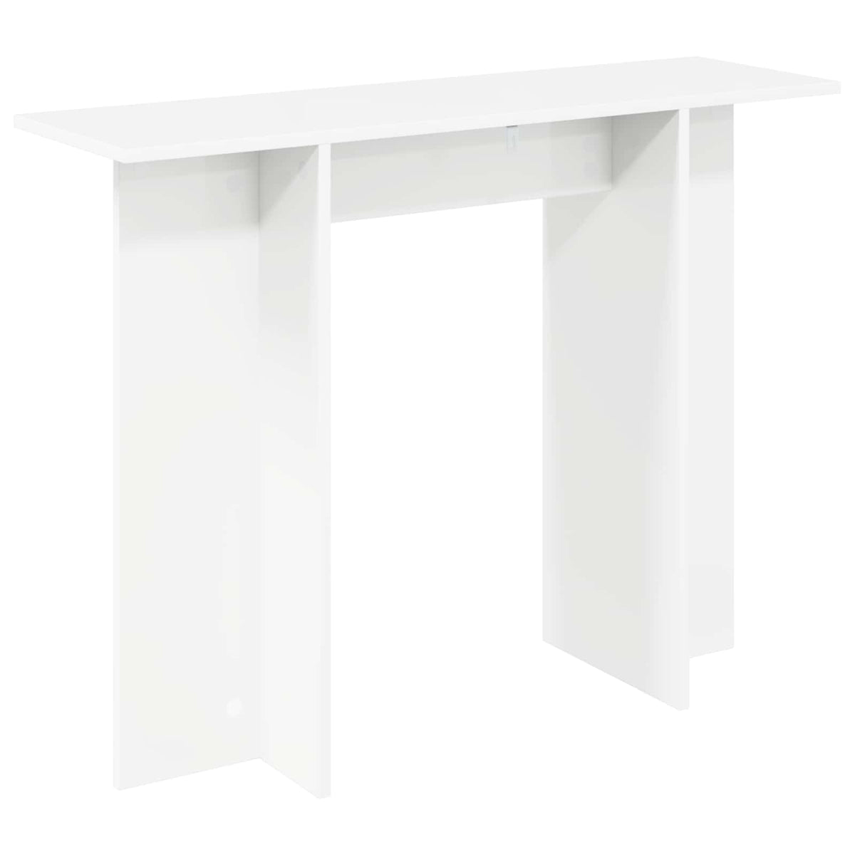 Console Table White 100 x 30 x 75 cm Engineered Wood