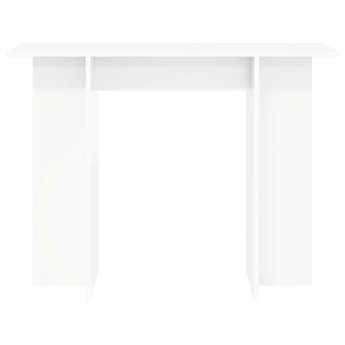 Console Table White 100 x 30 x 75 cm Engineered Wood