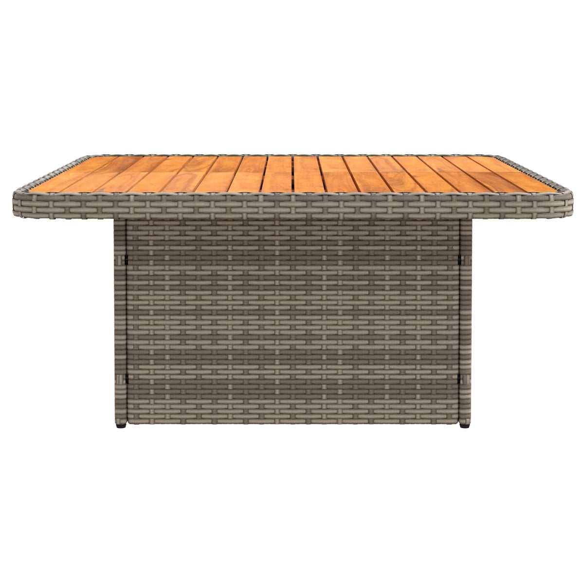 2 Piece Garden middle sofa with lift-up table Poly Rattan