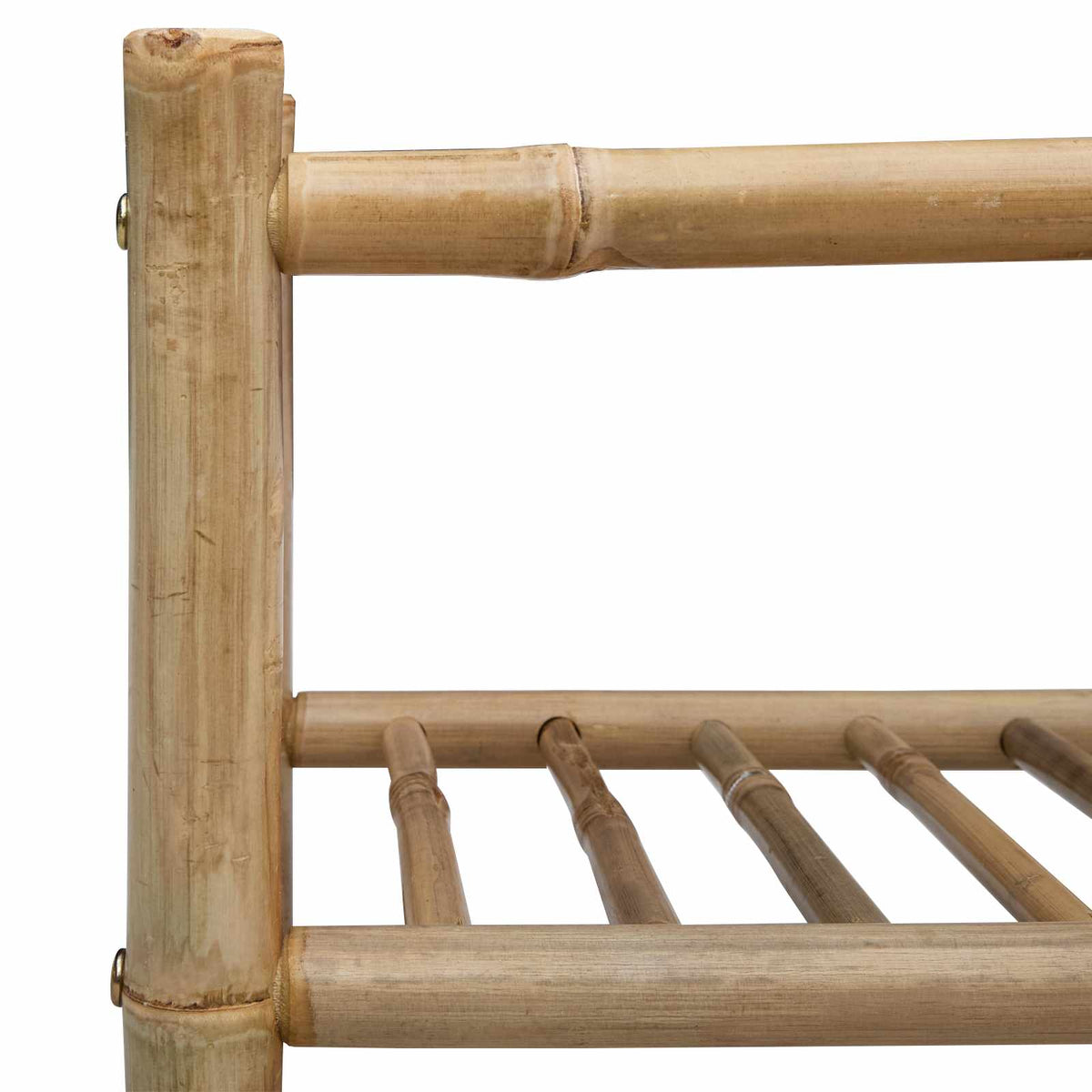 Shoe Rack with Shelf Natural 68 x 28 x 30 cm Bamboo