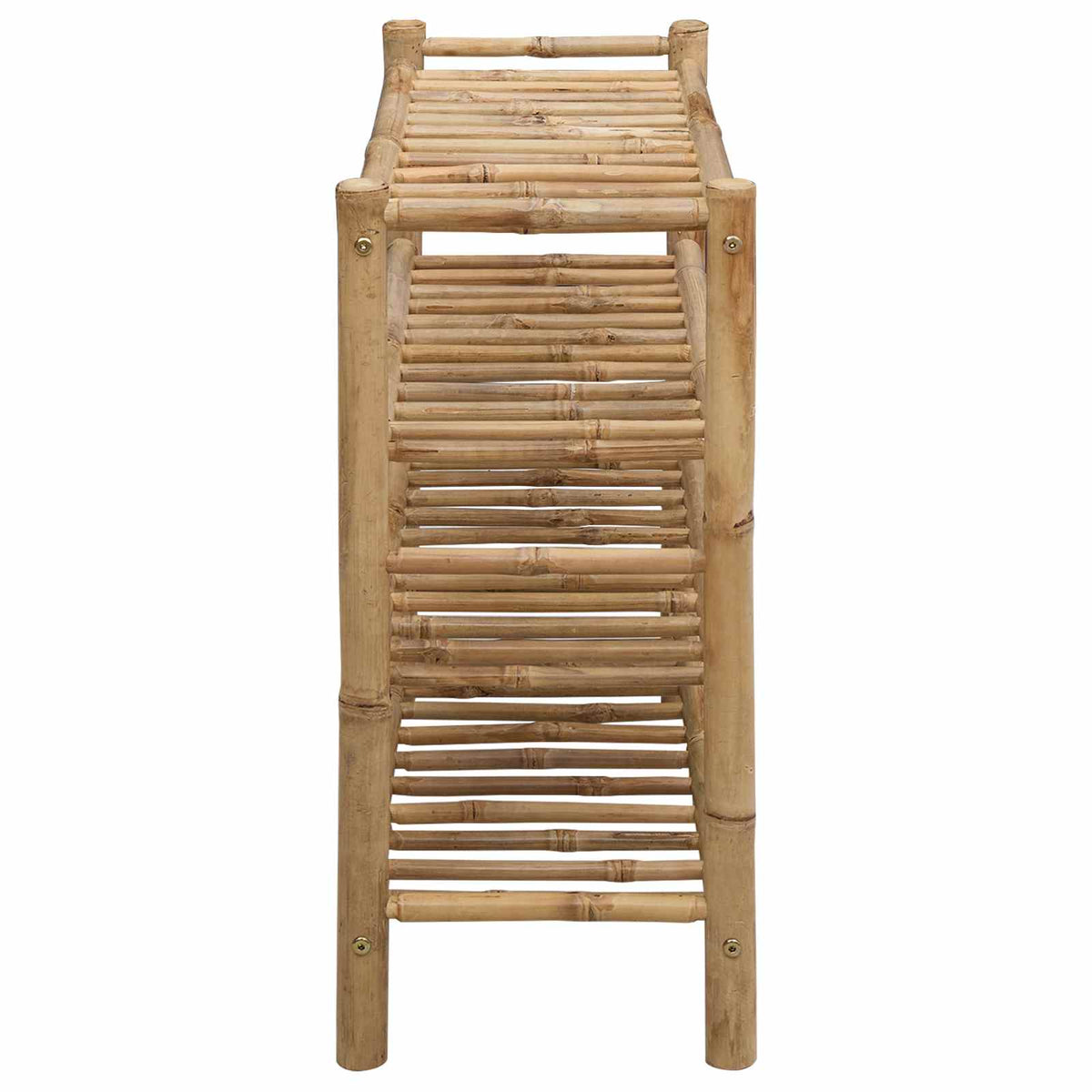 Shoe Rack with Shelf Natural 68 x 28 x 63 cm Bamboo