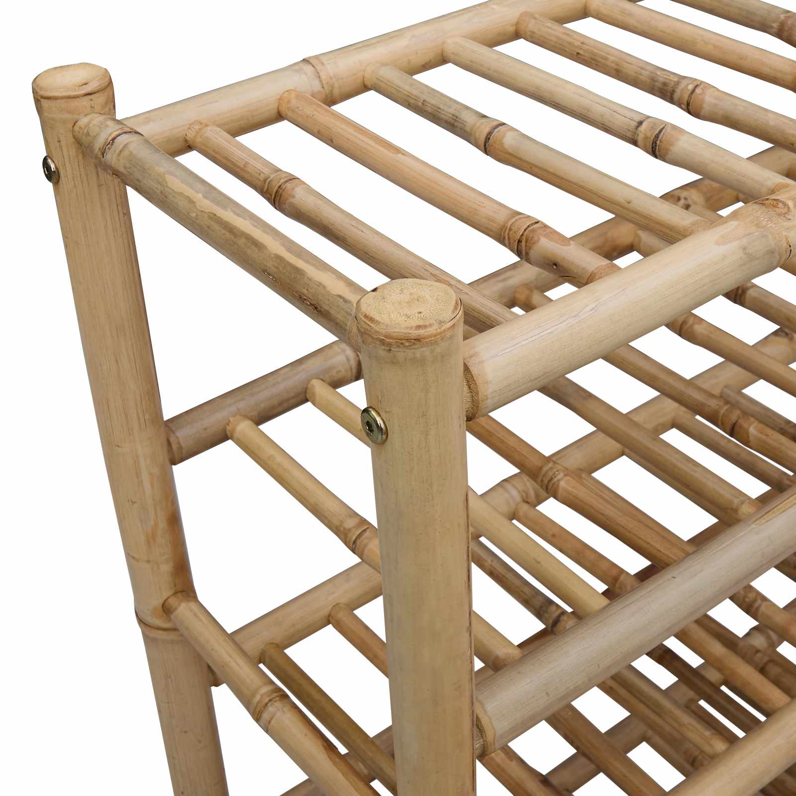 Shoe Rack with Shelf Natural 68 x 28 x 96 cm Bamboo