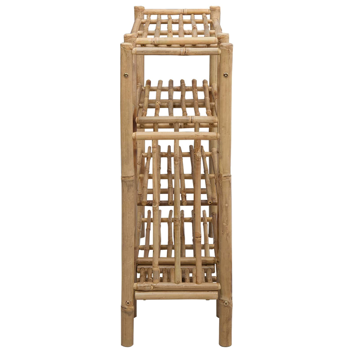 Shoe Rack with Shelf Natural 88 x 27 x 80 cm Bamboo