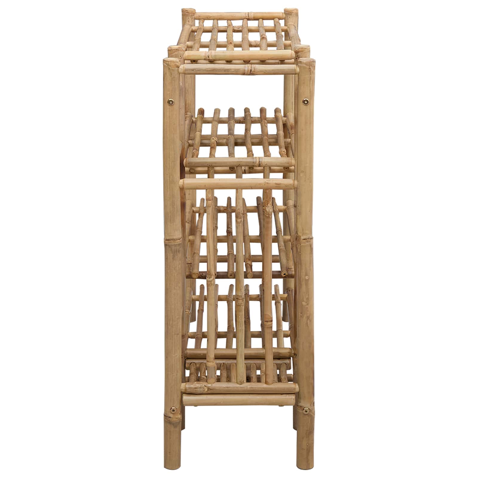 Shoe Rack with Shelf Natural 88 x 27 x 80 cm Bamboo