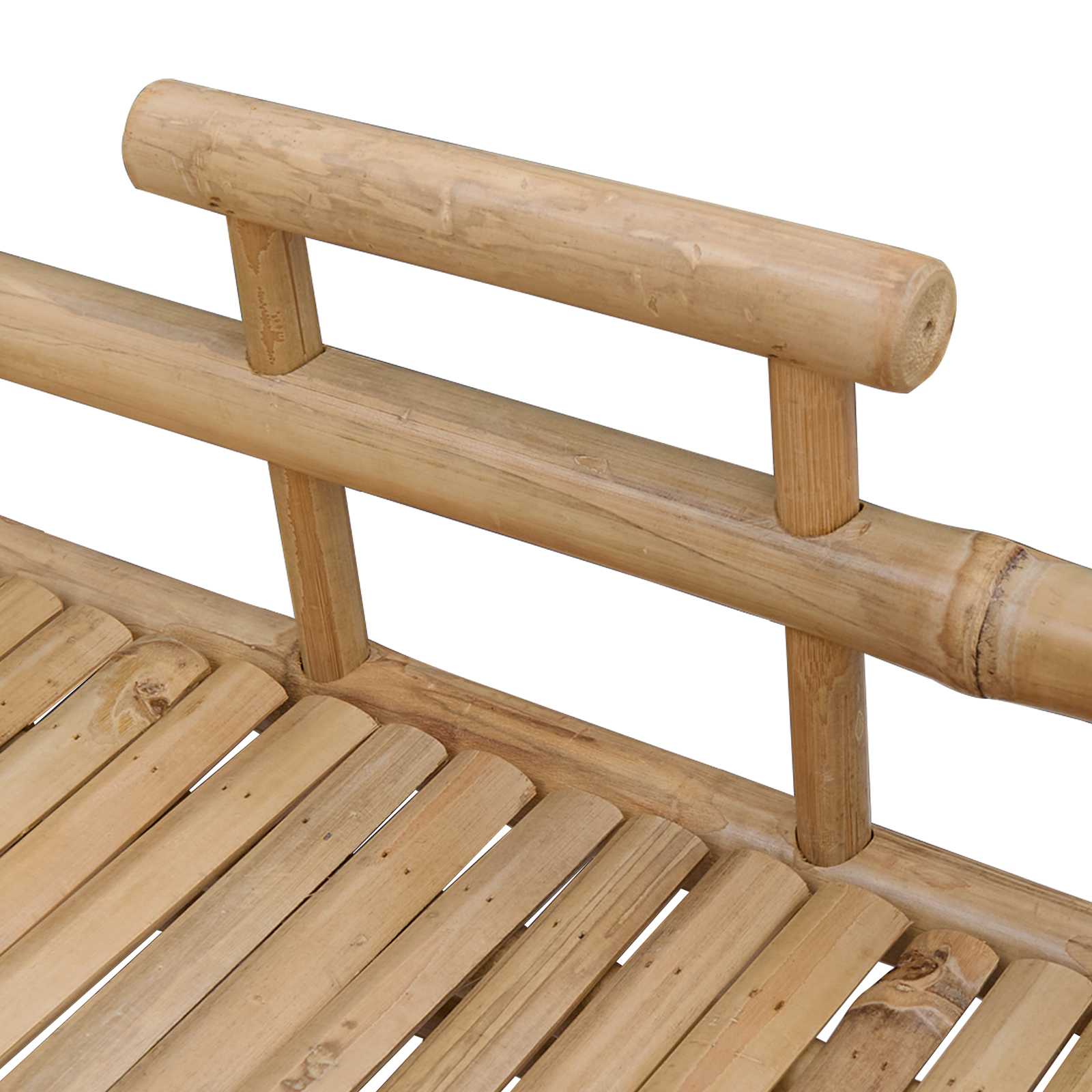 Wine Trolley with Wheels Natural 85 x 50 x 93 cm Bamboo