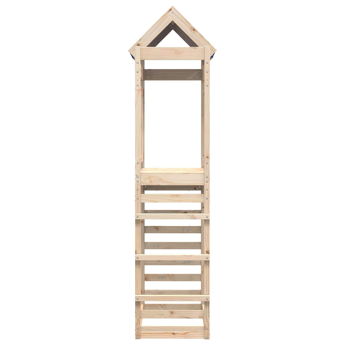 Play Tower Brown 85 x 52.5 x 239 cm Solid Pine Wood