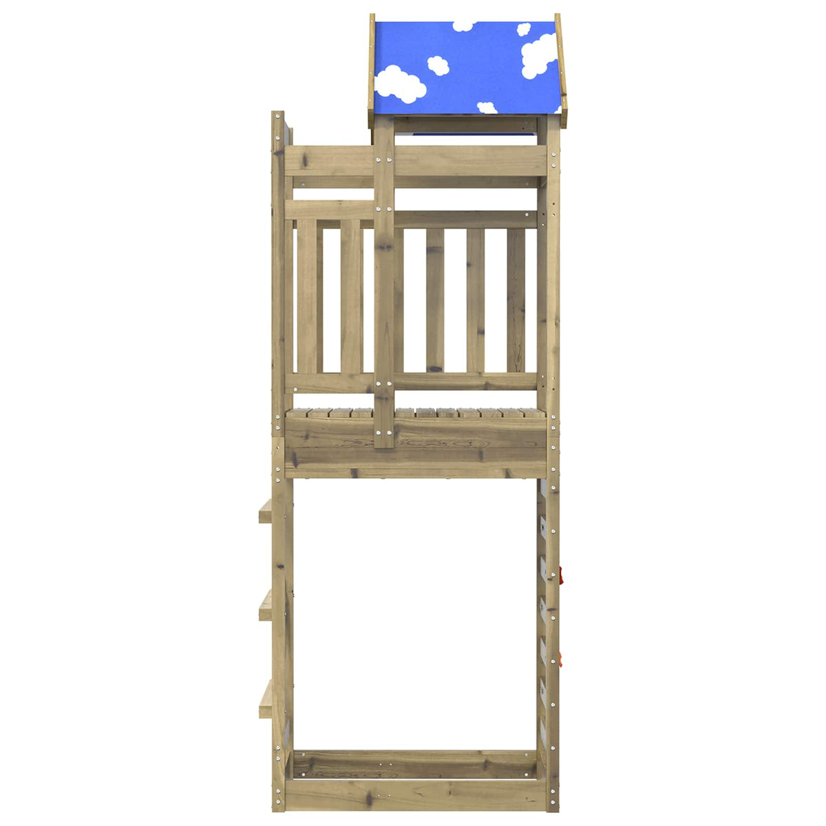 Play Tower Brown 85 x 52.5 x 239 cm Solid Impregnated Wood