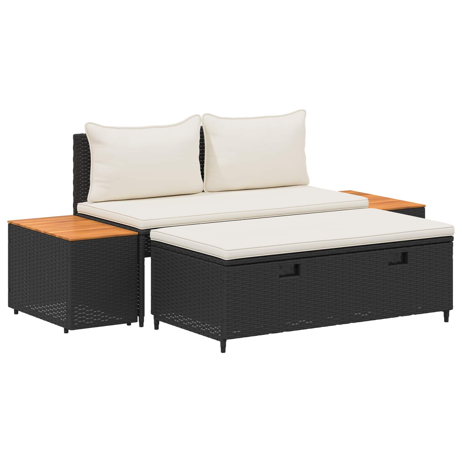 Outdoor Sofa Set 4 -Seater 4 pcs 55 x 30 x 39 cm.