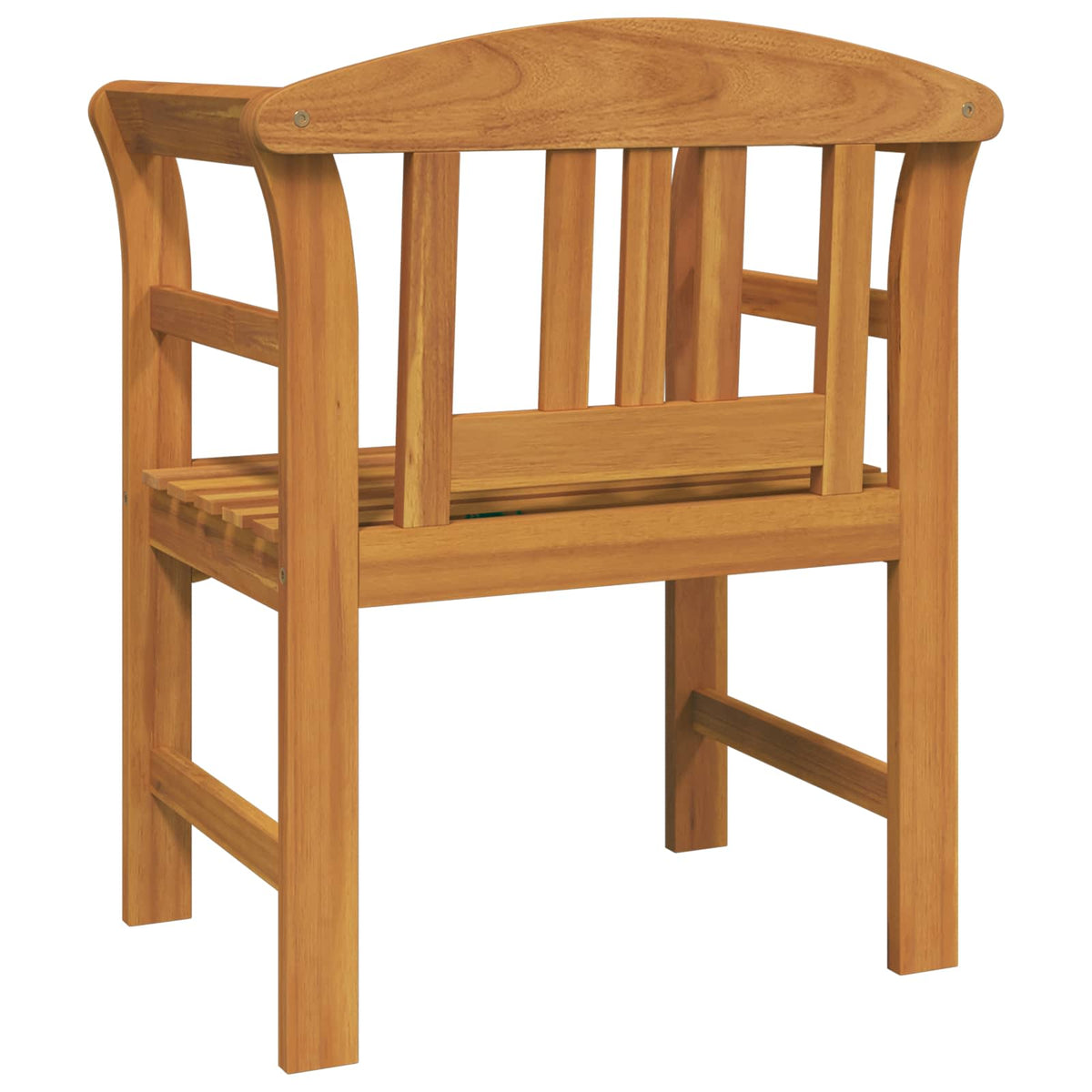 Rose Bench Natural 68.5 x 46 x 82.5 cm Solid Acacia Wood