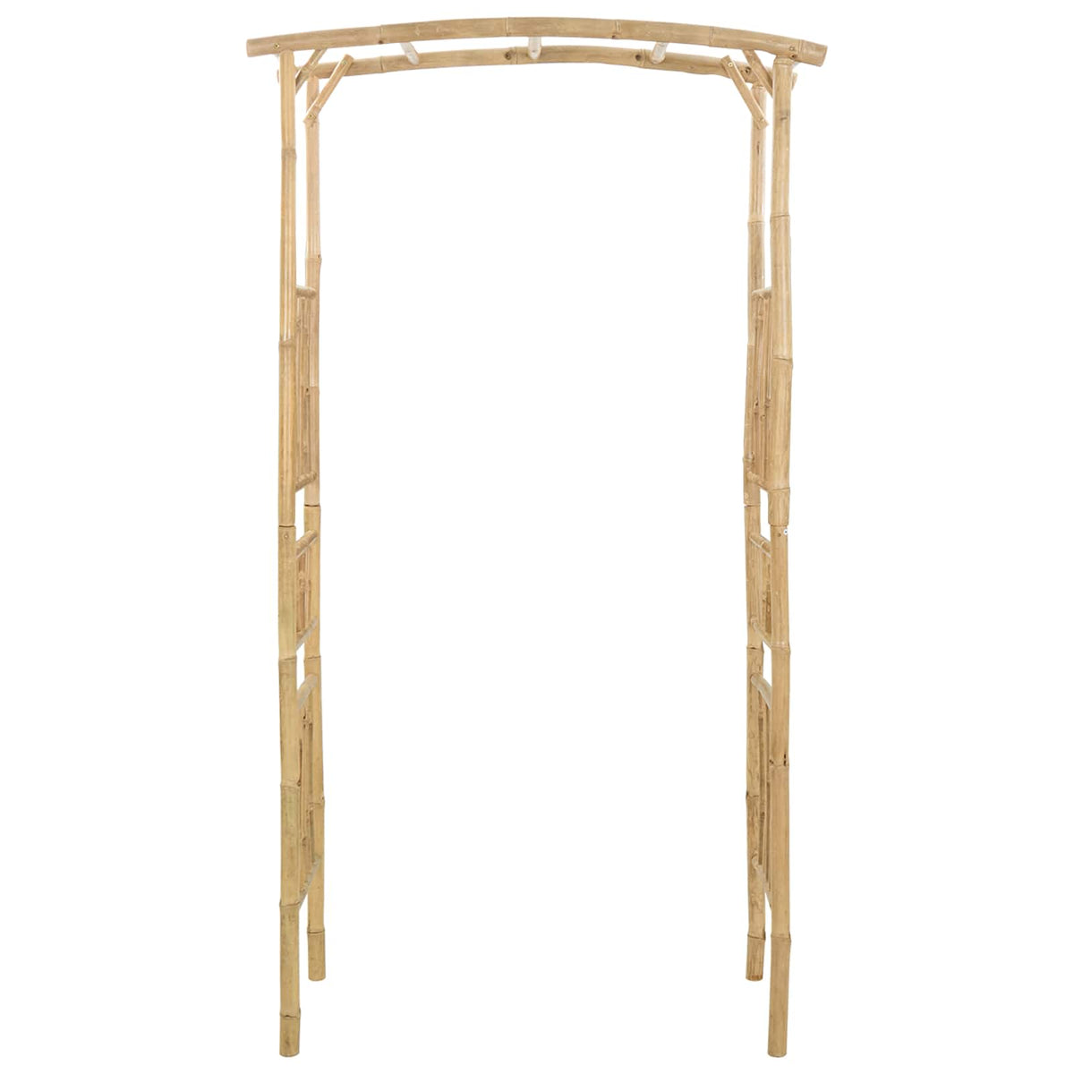 Garden Arch Natural 110 x 40 x 205 cm Bamboo