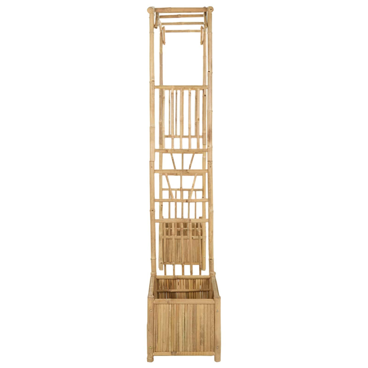 Garden Arch Natural 177 x 40 x 205 cm Bamboo