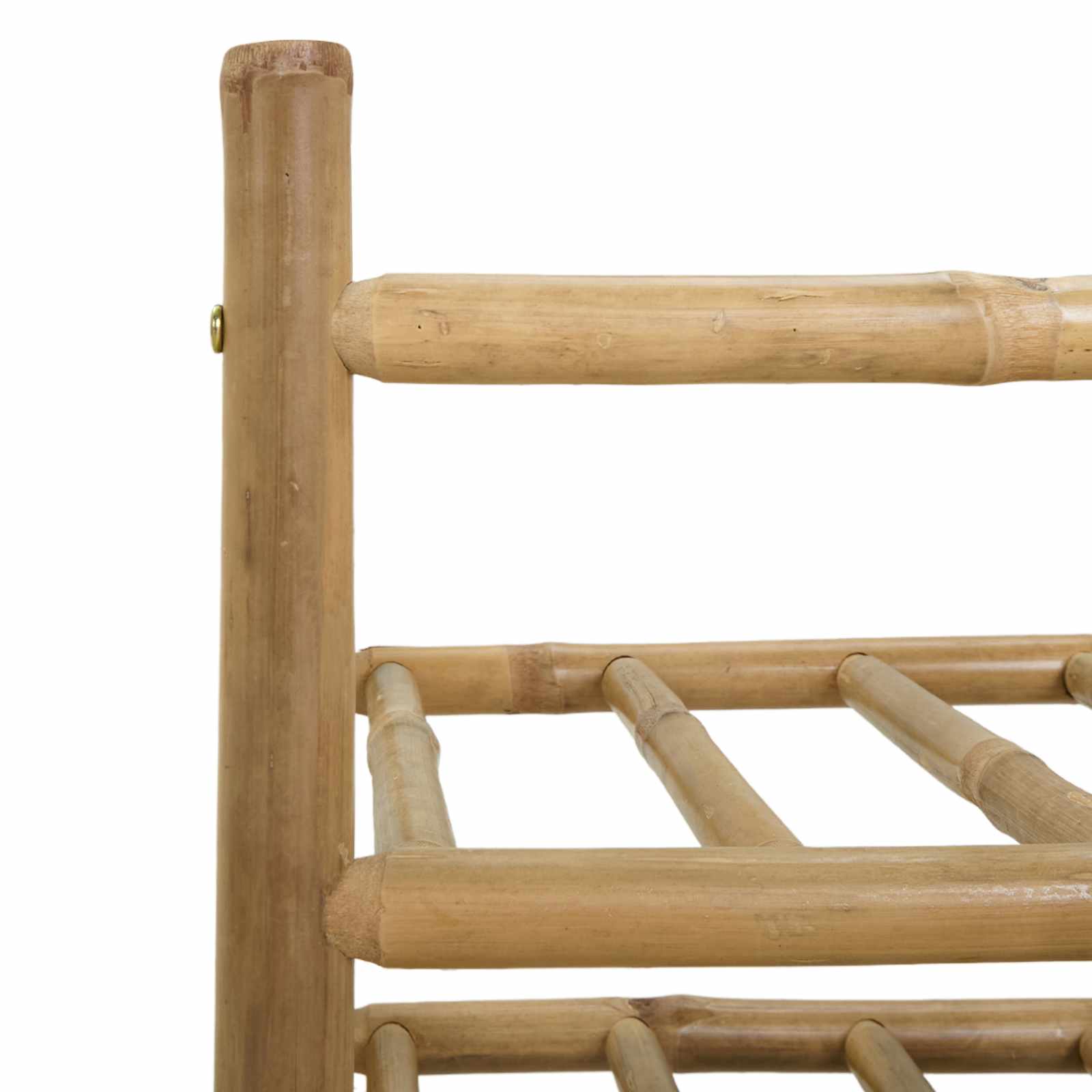 Wine Rack Natural 32.5 x 29.5 x 36 cm Bamboo